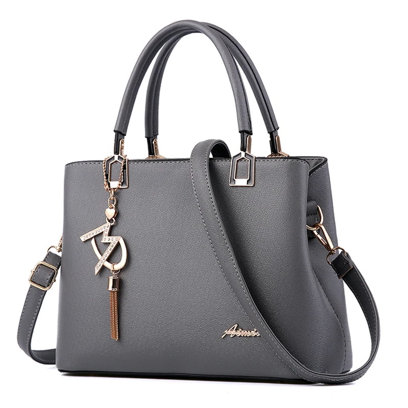 Europe and the United States Genuine Leather designer handbags high quality Calfskin Saffiano simple and stylish shoulder bags