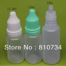 1 лот, 10000 шт, 15 мл бутылки из полиэтилена низкой плотности, магазин, большинство жидкостей, глазные капли, E-cig МАСЛО в США по FedEx