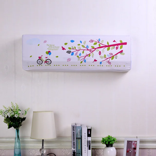 Dustproof Wall Mounted Air Conditioner Fabirc Cover Cotton Stretch Dustproof Wall Mounted Air Conditioner Fabirc Cover Cotton Stretch Fabric Case For Cubic Conditioners With