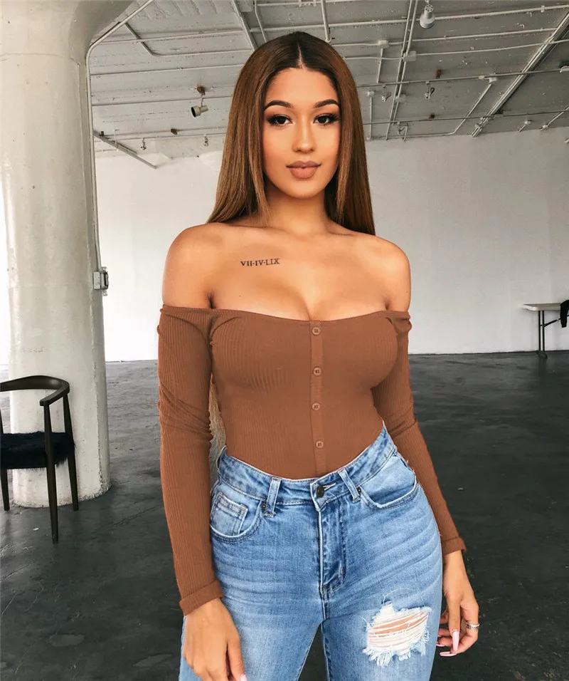 off shoulder bodysuit women19