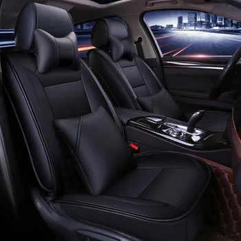 

Front+Rear Universal size quality PU leather Car Seat Cover for SEAT Arona Ateca Altea Exeo Ibiza IBL IBX Toledo Car accessories