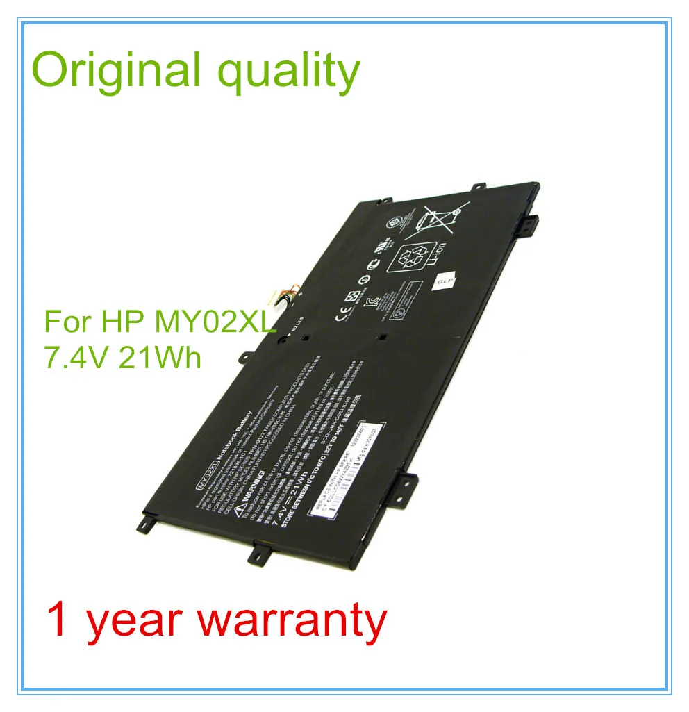 

Original Laptop Batteries for MY02XL Batteries HSTNN-LB5C 722232-001 7.4V 21WH