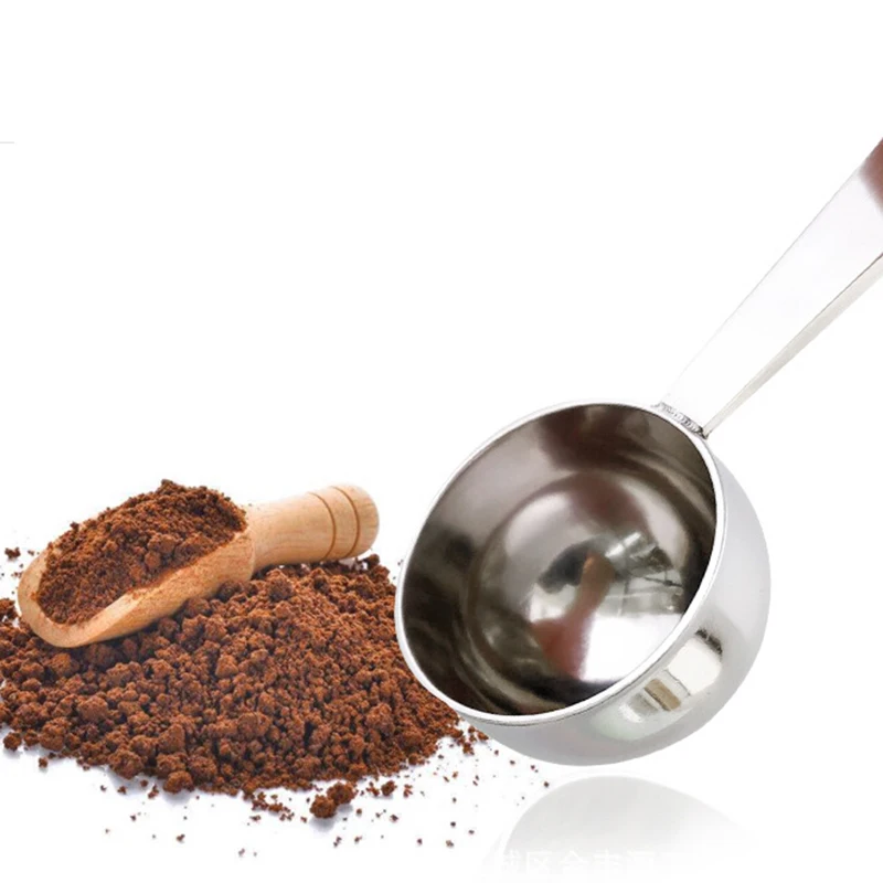 

Espresso Stand Coffee Measure Tamper Spoon Stainless Steel Coffee & Tea 14*5cm