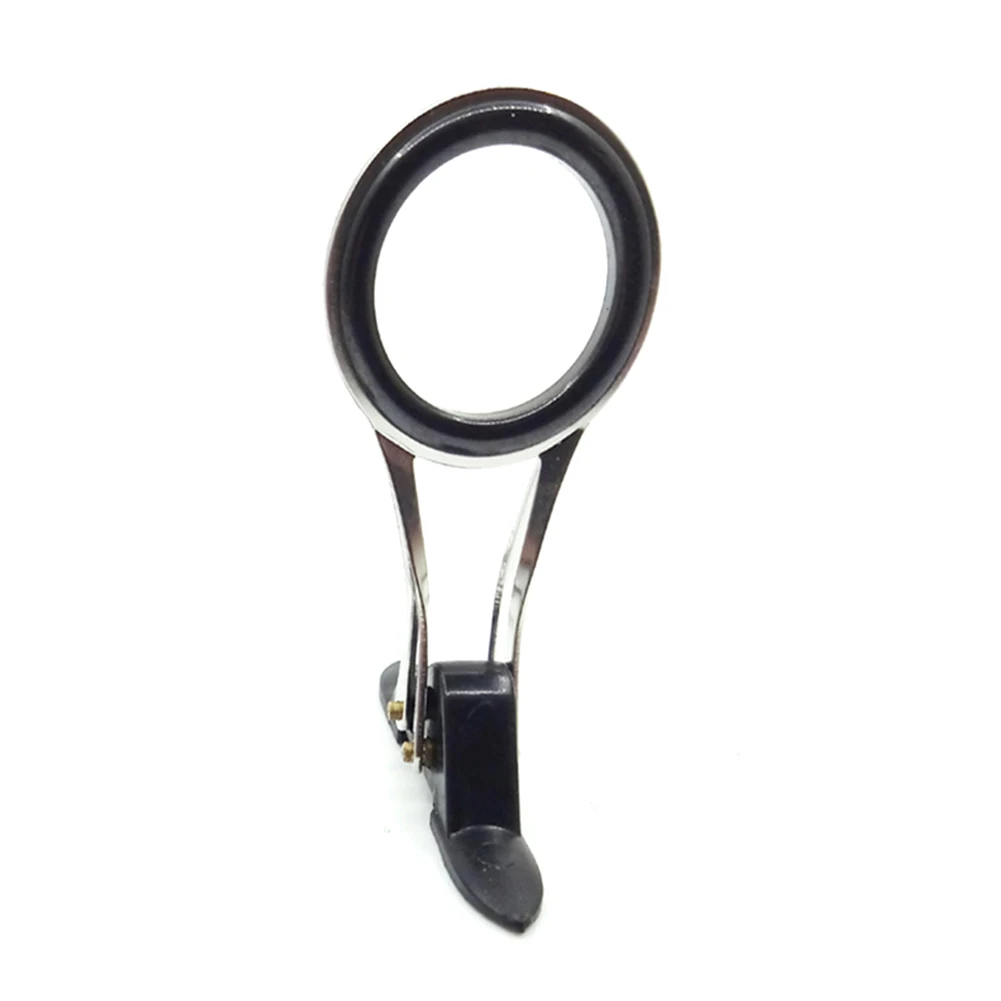 

Professional Stainless Steel Tackle Wear Resistant For Fishing Rod Practical DIY Guide Ring Folding Easy Install Smooth Far Cast