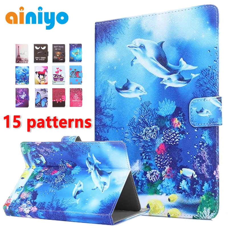 

Universal Case for Archos 80 Oxygen/80d Xenon/80b Helium 4G 8 inch Tablet PU Leather Stand Cover + touch pen gifts