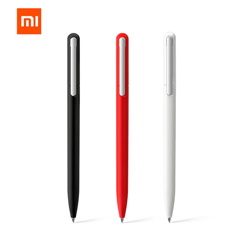 3Pcs Original Xiaomi Mijia Pinluo 0.5mm Gel Pen Signing Smooth Refill For Office School Supplies | Электроника