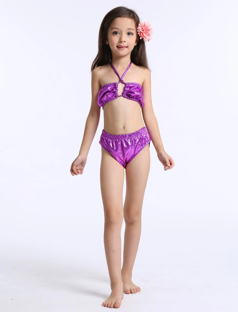 Mermaid tail for kids mermaid tails for girls costume for swimming child swimwear for Halloween cosplay Costume (15)