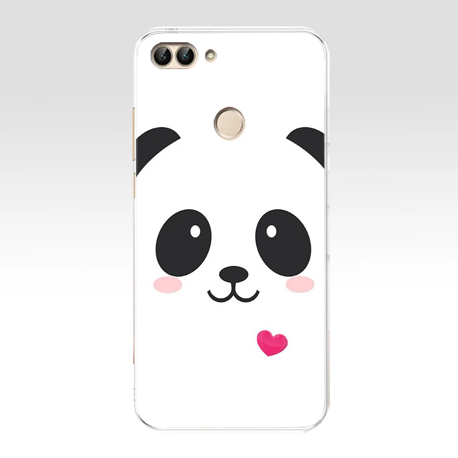 94 ZX Panda милый мягкий силиконовый чехол для Huawei Honor Mate 20 pro View 10 p smart 2018 2019 сотового
