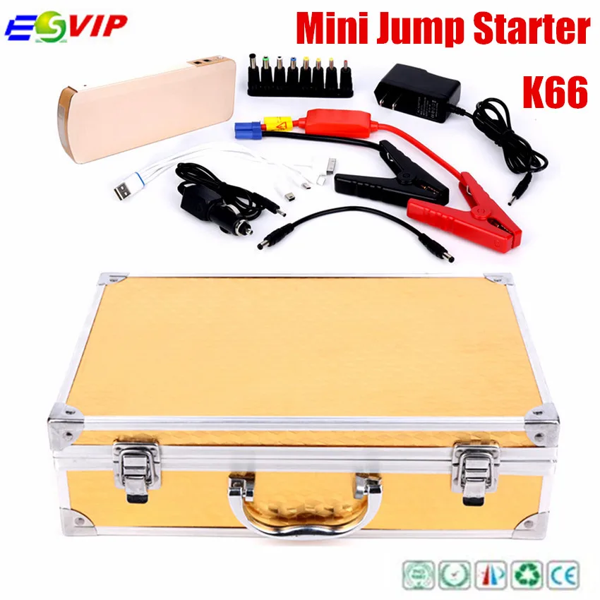 

New Arrival K66 High Capacity Car Jump Starter 18000mah Mini Portable Emergency Power Bank 18000mAh Car Battery Jump Starter