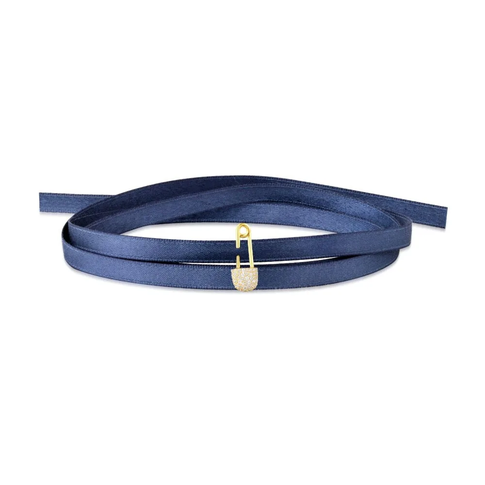 

[MeiBaPJ]Fashion Personality Silk Ribbon Necklace Real S925 Sterling Silver Necklace for Women Fine Charm Jewelry