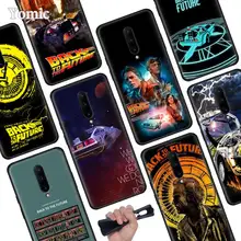Back To The Future Black Soft Case for Oneplus 7 Pro 7 6T 6 Silicone TPU Phone Cases Cover Coque Shell