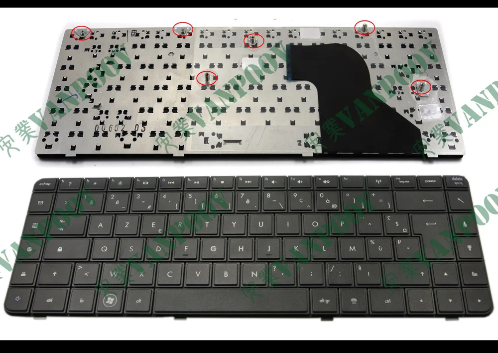 AZERTY New Notebook Laptop keyboard for HP Compaq Presario
