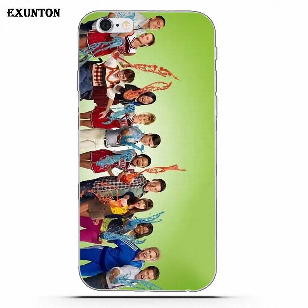 Чехол из ТПУ для Apple iPhone 4 4S 5 5C SE 6 6S 7 8 Plus X Glee Character|Чехлы-накладки| |