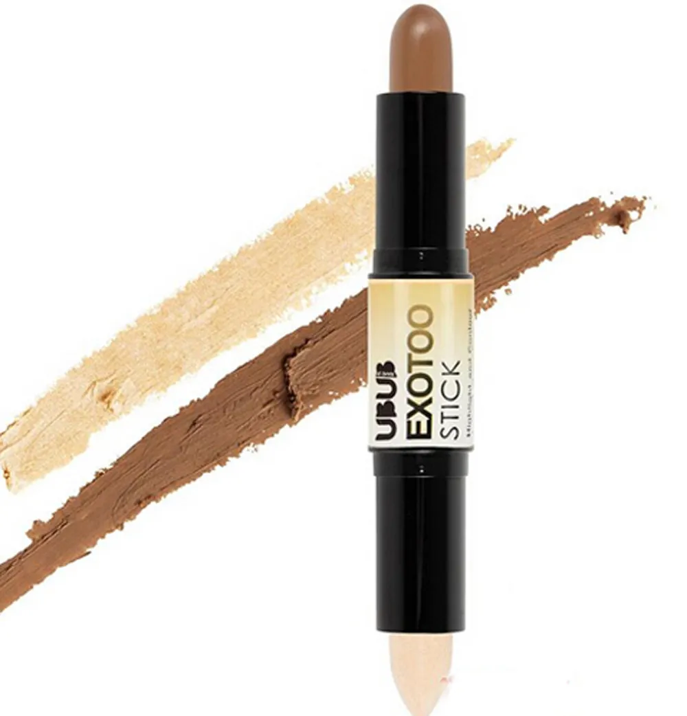 Двусторонняя контурная палочка для макияжа Natrual Cream Face Lips консилер подчеркивание контура ручка палета de maquiagem