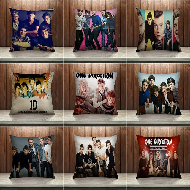 Decoruhome One Direction Pillow Case Cushion Cover Pillow