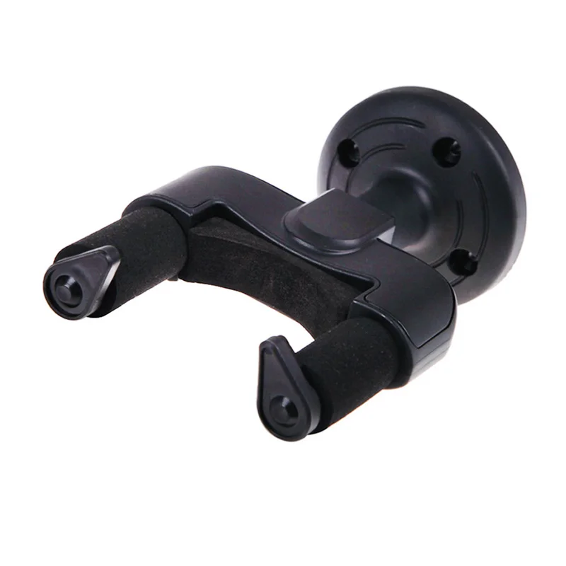 

Good Quality Electric Guitar Wall Hanger Holder Stand Rack Hook Mount for All Size Black Newest
