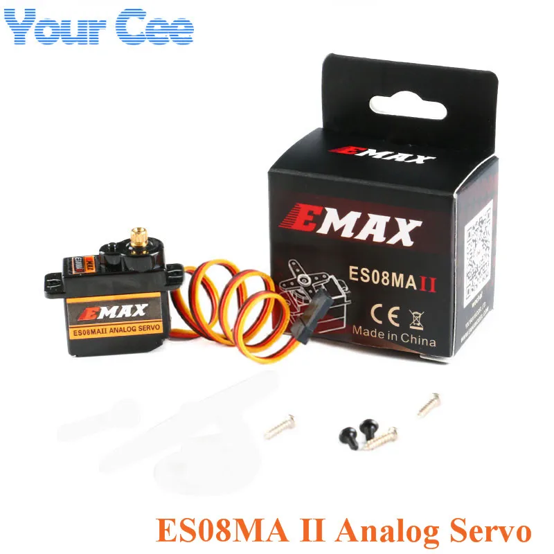 EMAX ES08MA II Mini Metal Gear Analog Servo with Plastic Gear Fixed Wing (2)
