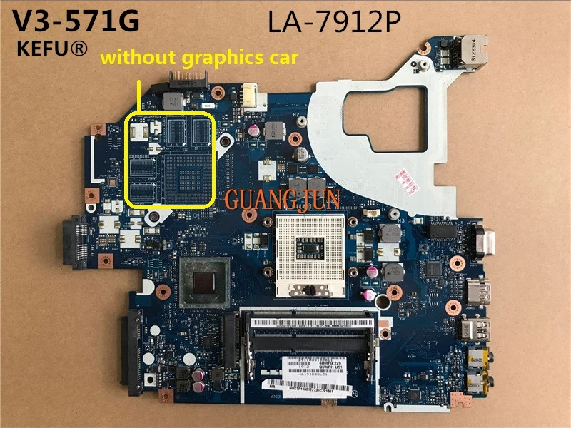 Материнская плата KEFU для ноутбука Acer NV56R HM70 Q5WVH и с функцией быстрой проверки
