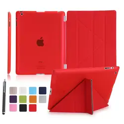 XSKEMP для iPad Air 3rd Gen 10,5 2019 A2152 A2123 A2153 A2154 чехол с подставкой ультра тонкий из искусственной кожи жесткий задняя крышка Smart Cover в виде ракушки