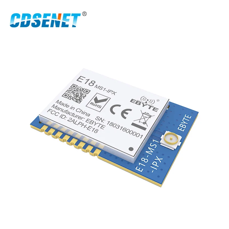 Беспроводной РЧ модуль Zigbee CC2530 2 4 ГГц CDSENET E18 MS1 IPX беспроводной передатчик и