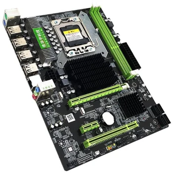 

X58 Pro Lga 1366 Socket Desktop Motherboard With Ddr3 For E5502 L5506 W3503 Ec3539 Lc3528 2Xddr3 Dimm 1366Pin Gaming Mainboard