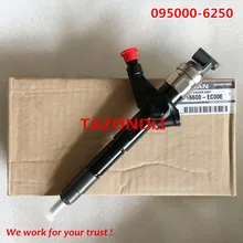 Original e nova common rail injector 095000-6250/095000-6253 para 16600-EB70 #, 16600-EC00 #
