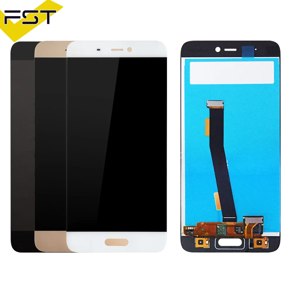 

For Xiaomi Mi5 LCD display + Touch Panel Replacement for Xiaomi mi 5 cellphone 5.15inch LCD Screen Digitizer Spare Parts