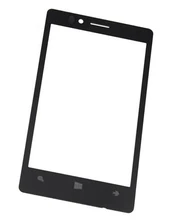 5pcs/lot Grad A +++ Quality Black Outer Glass Lens For Nokia Lumia 925 Brand New Free Shipping With Logo