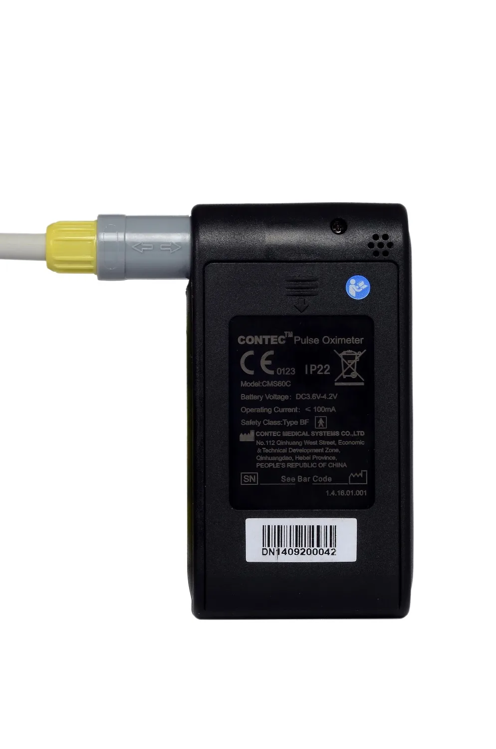 CE новорожденный детский Пульсоксиметр Spo2 монитор USB CMS60C CONTEC Бесплатная