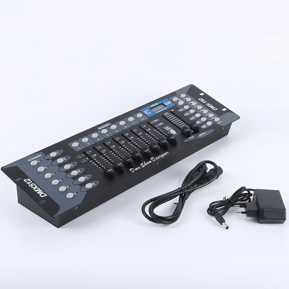DMX 192 контроллер dj оборудование DMX 192 консоль для движущихся головок фонари par ОСВЕЩЕНИЕ для создания сценических эффектов - изображение