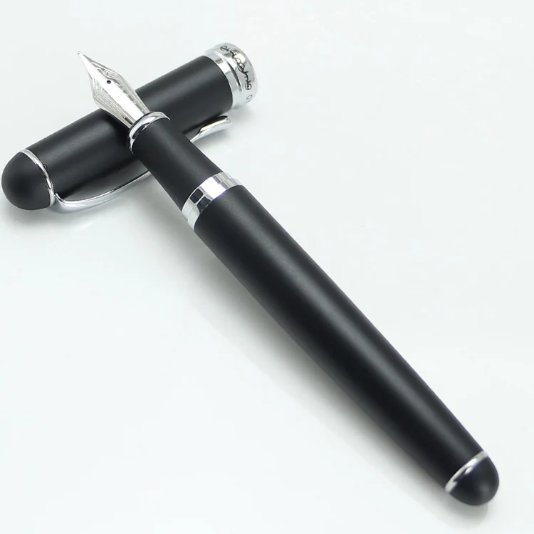JINHAO 750 благородный черный 18KGP B перо авторучка Канцтовары школы и офиса