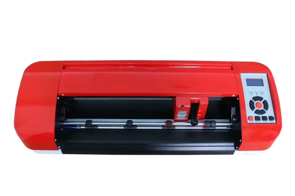 380mm red art mini desktop cutting plotter machine LIW380