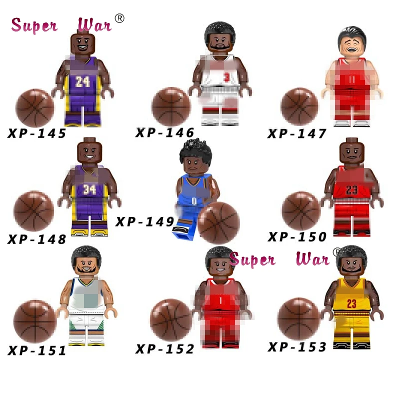 واحدة الأمريكية كرة سلة للمحترفين لاعب ليبرون جيمس كوبي براينت ستيفن الكاري بناء كتل الطوب لعب للأطفال واحدة الأمريكية كرة سلة للمحترفين لاعب ليبرون جيمس كوبي براينت ستيفن الكاري بناء كتل الطوب لعب للأطفال