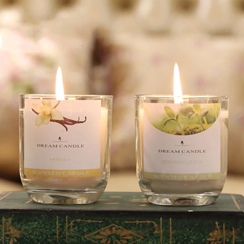 Essential Oil Glass Candle Aromatherapy Accessories Bougies Et