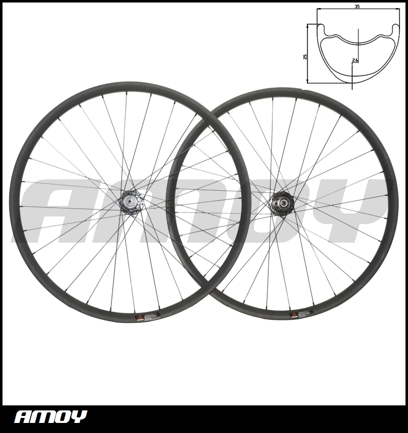 Smooth&fast forward carbon mtb wheelset crossmax 29er AM asymmetrical