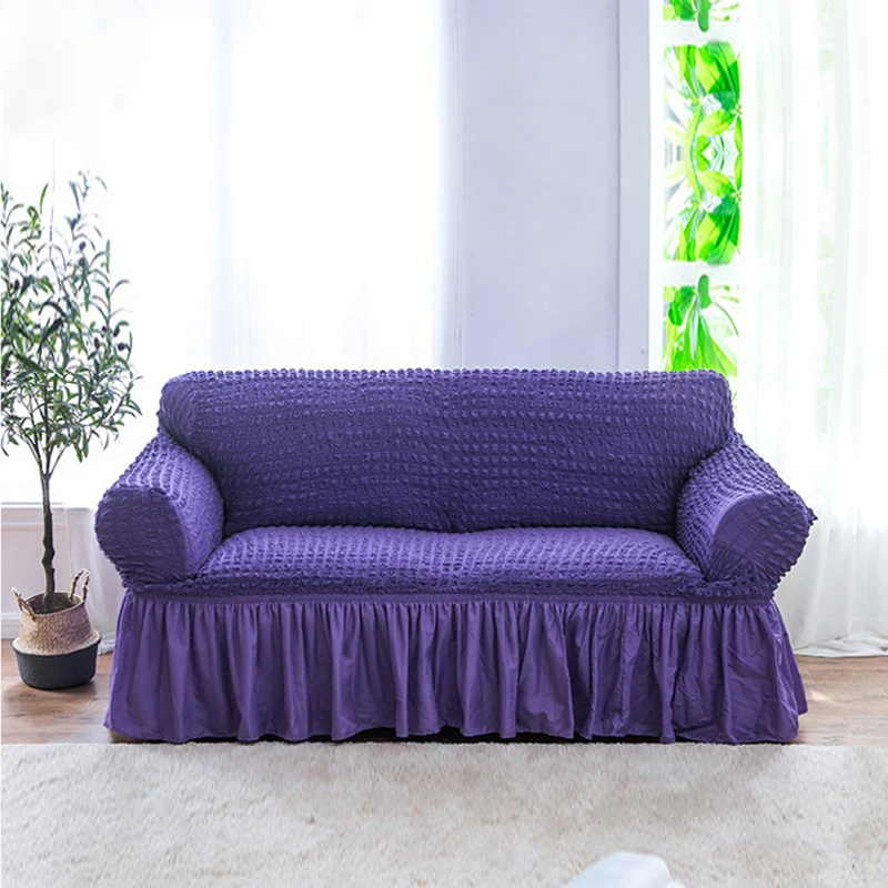 

All-Inclusive Flexible Sofa Slipcover Anti-Slip Furniture Protector Covers Removable Arm Slipcovers Home Textile 1/2/3 Seat