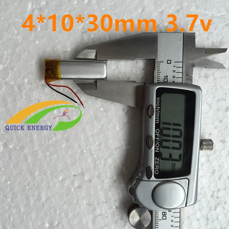 10pcs MP3 MP4 Bluetooth 401030 polymer rechargeable thium battery for 100mah | Электроника