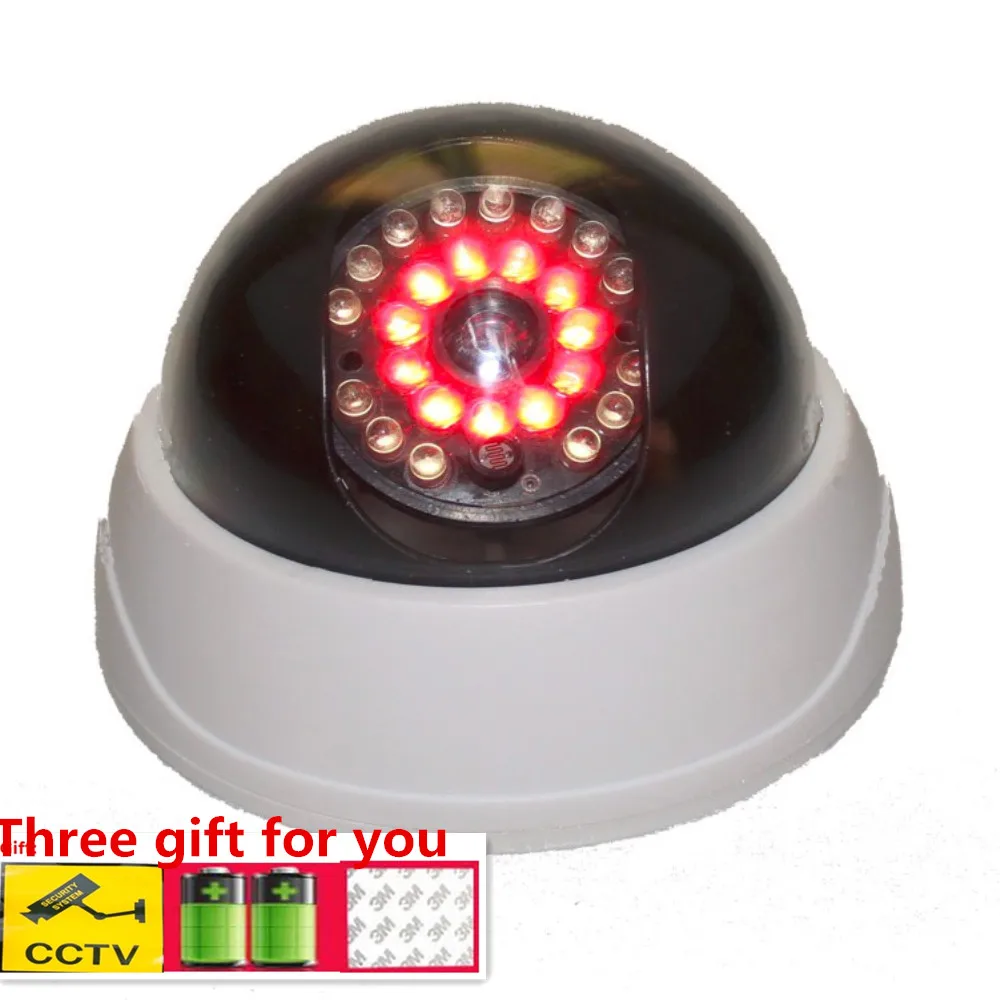 Поддельный Манекен CCTV Камера Безопасности 25 LED свет ИК Цвет Surveillan Крытый открытый