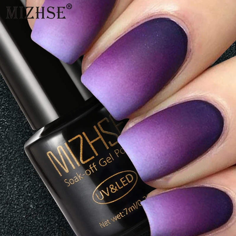 MIZHSE Matt Top Coat довершение ногтей Гель-лак Nail Art Гель UV Vernis гель лак полуперманентный лак не вытирайте Лаки клей для ногтей Matt - изображение