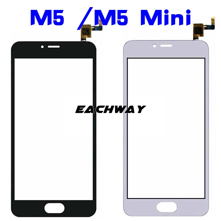 Сенсорный экран M5, переднее стекло, сенсорная панель M5 Note M5S Meizu M3S Mini Meilan M5 Note5, дигитайзер, объектив M5S, сенсорный датчик M5C