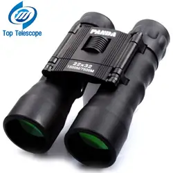 Подлинный бинокль панда 22x32 fold scope Туризм HD high-мощный бинокль ночное видение синий фильм открытый весело Спорт Туризм