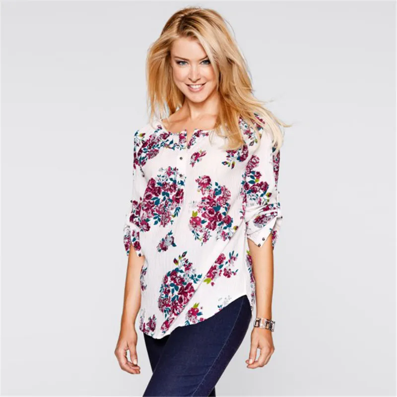 white full sleeve shirt for women