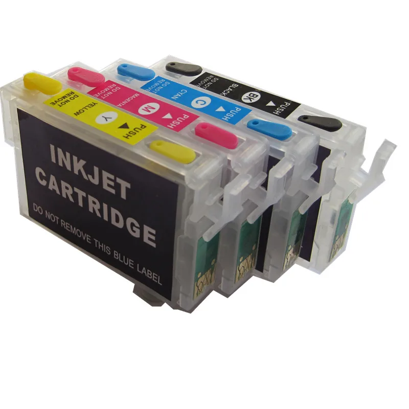 

T1811 -T1814 18 refillable ink cartridge for EPSON XP-212 XP-215 XP-312 XP-315 XP-412 415 XP-225 XP-322 XP-325 XP-422 XP-425