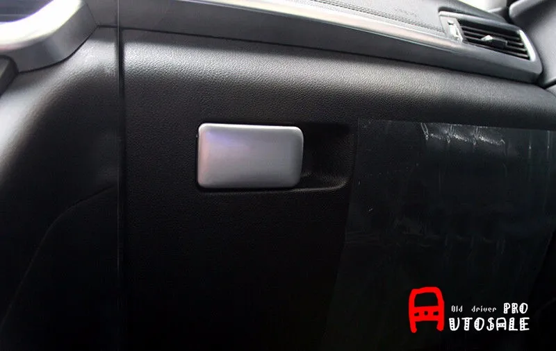 For Kia Optima K5 2016 2017 ABS Plastic Interior Glove Box Handle Cover