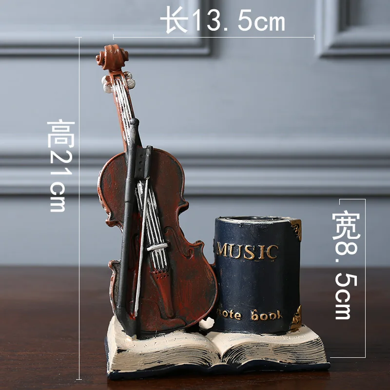 Непрерывная система восстановления древней скрипки оригинальность лапша персональный подарок, держатель ручки - Цвет: 1