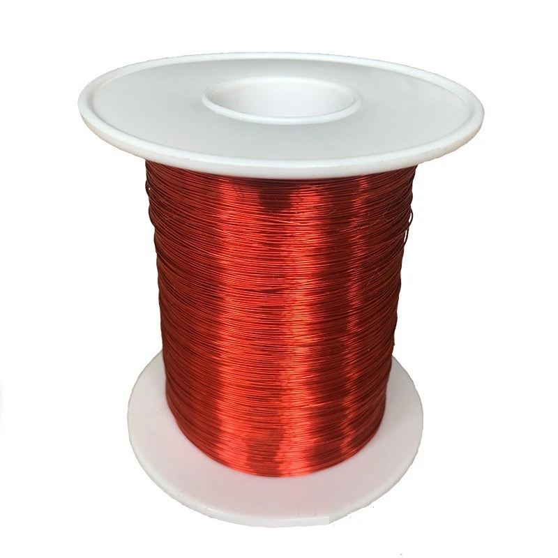 0.6 mm QA 1 155 Polyurethane enameled Wire Red Copper Wire enameled