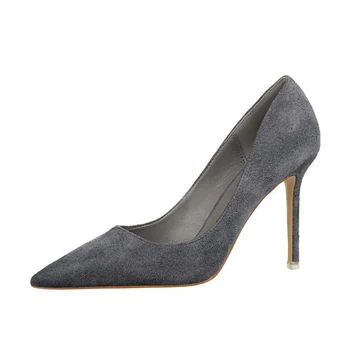 

BIGTREE Wedding Shoes Women Pumps High Heels Pointed Toe Sexy Women Shoes Soft For Lady High Heel Shoes K81
