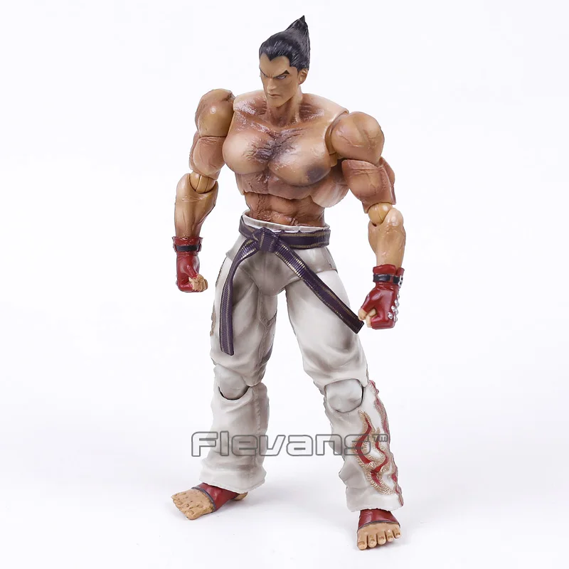 Tekken Tag Tournament 2 Play Arts Kai Mishima Kazuya ПВХ фигурка Коллекционная модель игрушки