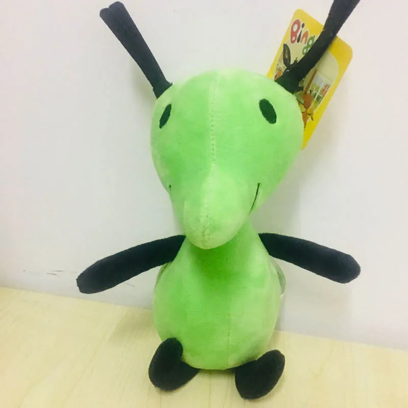 Подлинный Bing плюшевый кролик Sula Flop hopjity Voosh панда Bing Coco плюшевые куклы мягкие игрушки для детей на день рождения рождественские подарки - Цвет: Green dinosaur