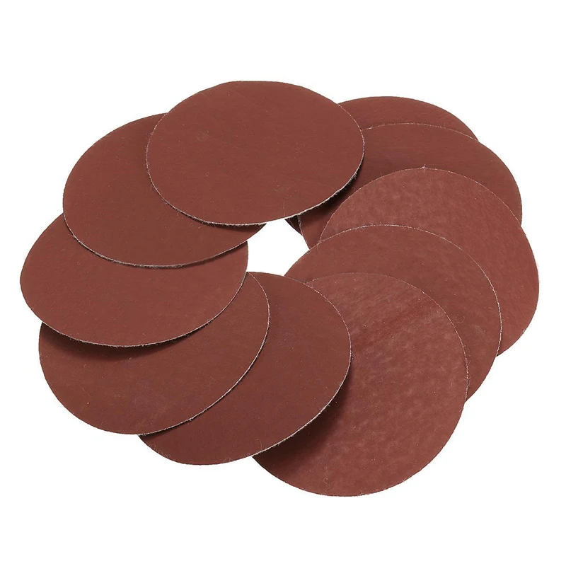 DWZ 10pcs 3inch 75mm New Round Sanding Discs Polishing Pad Sander Paper Set 80-3000Grit